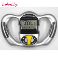 [Lohobby] Hand held Body Mass Index BMI Health Fat Analyzer Monitor for Men Women