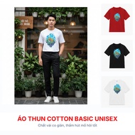 Basic Unisex Sweat-Absorbent 2-Way Stretch Cotton T-shirt All Sizes S-4XL - AI28