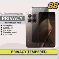 Privacy Protection Tempered Glass Screen Protector MI 15T PRO / 15T