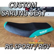 COVER SEAT RG SPORT RGV 110 SARUNG KUSYEN RG 110 MURAH TEBAL RGV 110 ACCESSORIES AKSESORI MOTORCYCLE