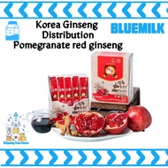 Korean Genuine pomegranate red ginseng / Pomegranate red ginseng full filled 6 year-olds -  Korea Ginseng Distribution ( 12x 30 packs)