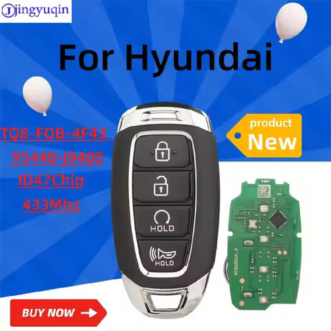jingyuqin For Hyundai Kona 2021 Smart card Remote Car Key 433MHZ 95440-J9400 ID47Chip TQ8-FOB-4F43 4
