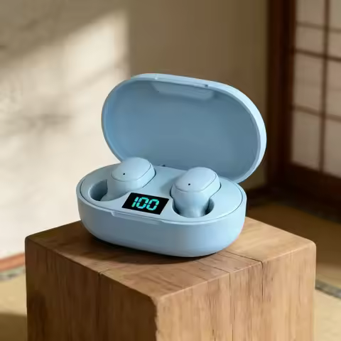 TWS E6S Fone Bluetooth Earphones Wireless Bluetooth Headset Noise Cancelling Headset With Microphone