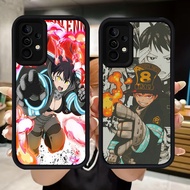 Q29 Fire Tokyo Soft Casing for Samsung A34 A55 A54 A36 A15 A35 S25 Ultra A16 A24 A05S A25 A56 A04s A