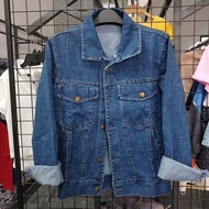Áo khoác jean nữ fom rộng 45-60kg