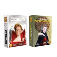 2025 Board Game Coup Full English Version Basic Or Expansion Reformation Card Game For Home Party Pl
