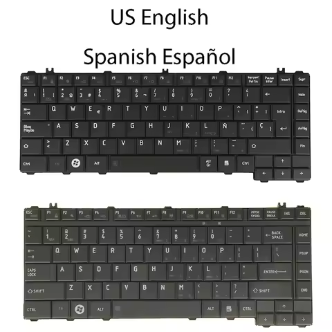 NEW Keyboard 6037B0050617 9Z.N4VGQ.001 9Z.N4VGV.00S AETE2U00010-US AETE2U00110-US MP-09M73US6920-TM0
