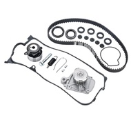 Engine Timing Belt Kit Water Pump & Valve cover gasket Fit 1.7 L L4 GAS SOHC For Honda Civic DX EX H