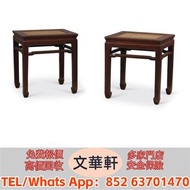 【文華軒】高價回收:十七世紀 黃花梨高束腰羅鍋棖長方凳一對 酸枝、黃花梨、紫檀、酸枝傢俬、清代酸枝、民國酸枝、明清酸枝傢俬、酸枝櫃、酸枝床、酸枝羅漢床、酸枝孖人床、酸枝茶几、酸枝花几、酸枝案檯、酸枝梳