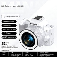 Portable 48MP 2K Ultra HD Dual Lens Mini SLR Digital Camera Compact Photo Video Camera