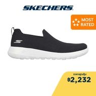 Skechers สเก็ตเชอร์ส รองเท้าผู้ชาย Men GOwalk Max GOwalk Shoes - 216170-BKW - Air-Cooled Goga Mat