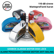 Gembok Alarm Cakram | gembok cakram motor paling kuat | gembok alaram buat motor - gembok alarm anti