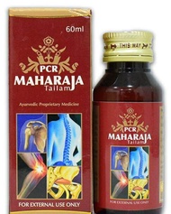 PCR MAHARAJA Joint Pain relief Ayurvedic Oil 60ml / PCR Maharaja Tailam 100ml Oil for Joint Pains