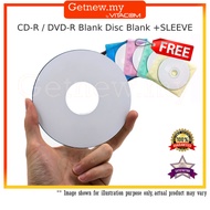 CD-R / DVD-R Blank Disc Blank 700MB / 4.7GB (Recordable, Burnable) CD DVD Kosong CD-R DVD-R