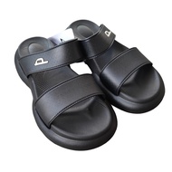 Rumahkaki - Sandal Selop Wanita Casual Tebal 5cm Terbaru / Sendal Flip Flop Slop Tali Dua Karet Empu