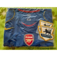 2004/05 Arsenal Jersey Away with Patches