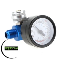MARITA1 Air Pressure Regulator​, ​Adjustable​ ​0-150 PSI​ Spray Paint Tool Regulator​, ​Pressure Gau
