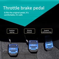 Automotive Multicolor NoPunch Pedal Car NonSlip Striped Brake Pedal Throttle Pedal Car Foot Pedal