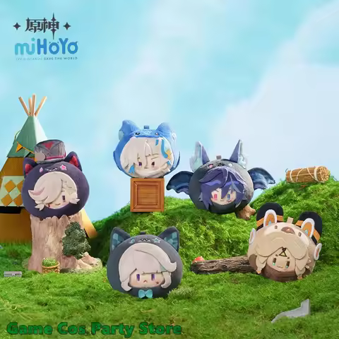 [Genuine] Game Genshin Impact Teyvat Zoo Series Dolls Anime Cosplay Diy Accessories Neuvillette Oror