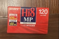 錄音帶  Cassette tape Sony Hi8 MP120 （全新）