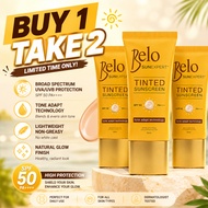 Belo SunExpert Tinted Sunscreen Whitening Sunscreen UV resistant SPF50 50mL