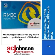 [Gift Redemption] TNG eWallet Reload PIN worth RM20
