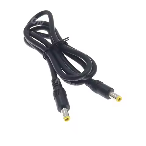 DC Power Plug 5.5 x 2.5mm Male To 5.5 x 2.5mm Male CCTV Adapter Connector Cable DC12V 18AWG Power Ex