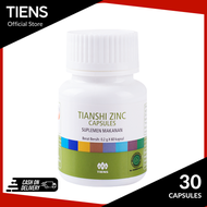 Tiens Zinc Original Segel / Penggemuk Badan Herbal Tiens / Menambah Nafsu Makan / Zinc Capsules [ 60