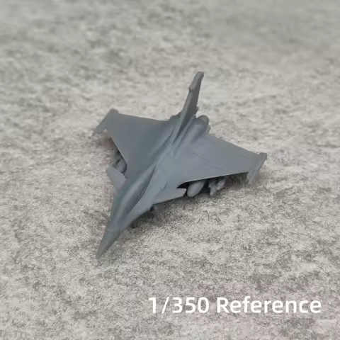 5PCS Dassault Rafale Fighter Resin Model 1/350 Or 1/700 Modern Fighter Miniature Model AC059