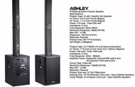 Speaker Aktif Satelit Set Sub 15 Inch Ashley Cl 445 Original