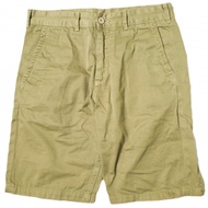 UNDEFEATED 棉斜紋布短褲，32 碼，米色，二手，UNDEFEATED