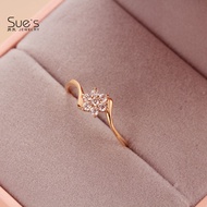 Pure Russian Purple Gold Ring Female 585 Colorful Gold Ring Fashion Gift Is All-Match Free Mother Pu