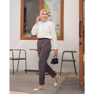 NEW WITH TAG VIERA PANTS GEULIS - DARKGREY (XL)