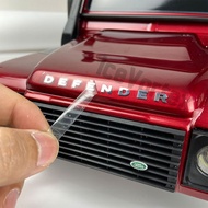 metal land rover defender sticker for rc car defender