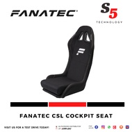 Fanatec CSL Cockpit Seat / fanatec cockpit seat / fanatec seat / sim racing seat