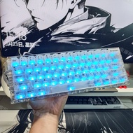 🔥HOTSELLING🔥Kaps Kekunci Warna Jade​ mechanical keyboard creativity EVO80 White Fog Transparent Keyc