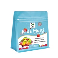 VitaLift Kids Multivitamin Gummies: Omega 3 Fish Oil (EPA/DHA), Vitamin D3, C, Vitamin B12, B6, Vita