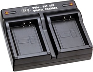 BM Premium NP-W235 Dual Bay Battery Charger for Fujifilm X-S20, X-T5, X-H2S, GFX 50S II, GFX 100S, G