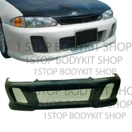 PROTON WIRA /SATRIA FRONT BUMPER (PROMOTE)(FIBERGLASS) SKIRT LIP BODYKIT