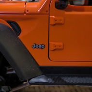Miniature - Emblem Jeep Rubicon Wrangler 1/12 dan 1/10 - RC MN128 SCX10 Aksesoris