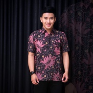 Malaysia Fast Shipping KEMEJA BATIK LELAKI LENGAN PENDEK Batik Shirt Baju Batik Lelaki Size Malaysia