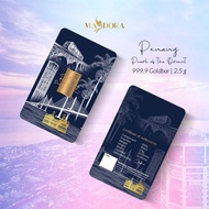 【 2025 SPECIAL PROMO 】MASDORA 999.9 Gold Bar 2.50GM ~ Penang | Pearl of the Orient (EMAS 999.9/24K)