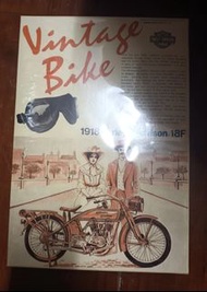 aoshima 1918 harley davidson 18f 電單車 模型