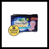 PEMBALUT SOFTEX LAURIER MALAM 35 CM ISI 6 PCS KODE 316