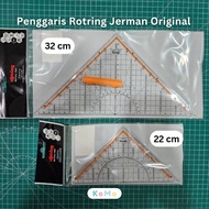 Rotring Triangle Ruler 22cm Rotring 32cm Rotring Ruler Architect Ruler