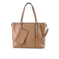 Pierre Cardin Tas Women Tote Bag Work Bag Hand Bag Sling Casual Branded Ori 9121517901Kha-kha