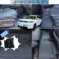 Jaecoo 5 EV 2025-รุ่นปัจจุบัน พรมรถยนต์ Jaecoo 5 EV พรมปูพื้นรถยนต์ 6D-7Dแบบหนาพิเศษ เข้ารูป เต็มคัน