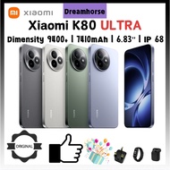 【Ultra Versio】Xiaomi Redmi K80 Ultra 6.83'' 144Hz Mediatek Dimensity 9400+ 50 MP 7410 mAh 100W wired