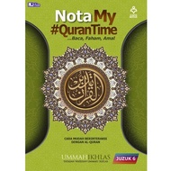 Nota MyQurantime Buku My Qurantime Juzuk 6