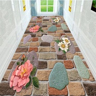 🔥Cushions Customizable Long Home Foyer Hallway Mat Aisle Stairs Carpet Non-Slip Mat Full-Shop Hotel 